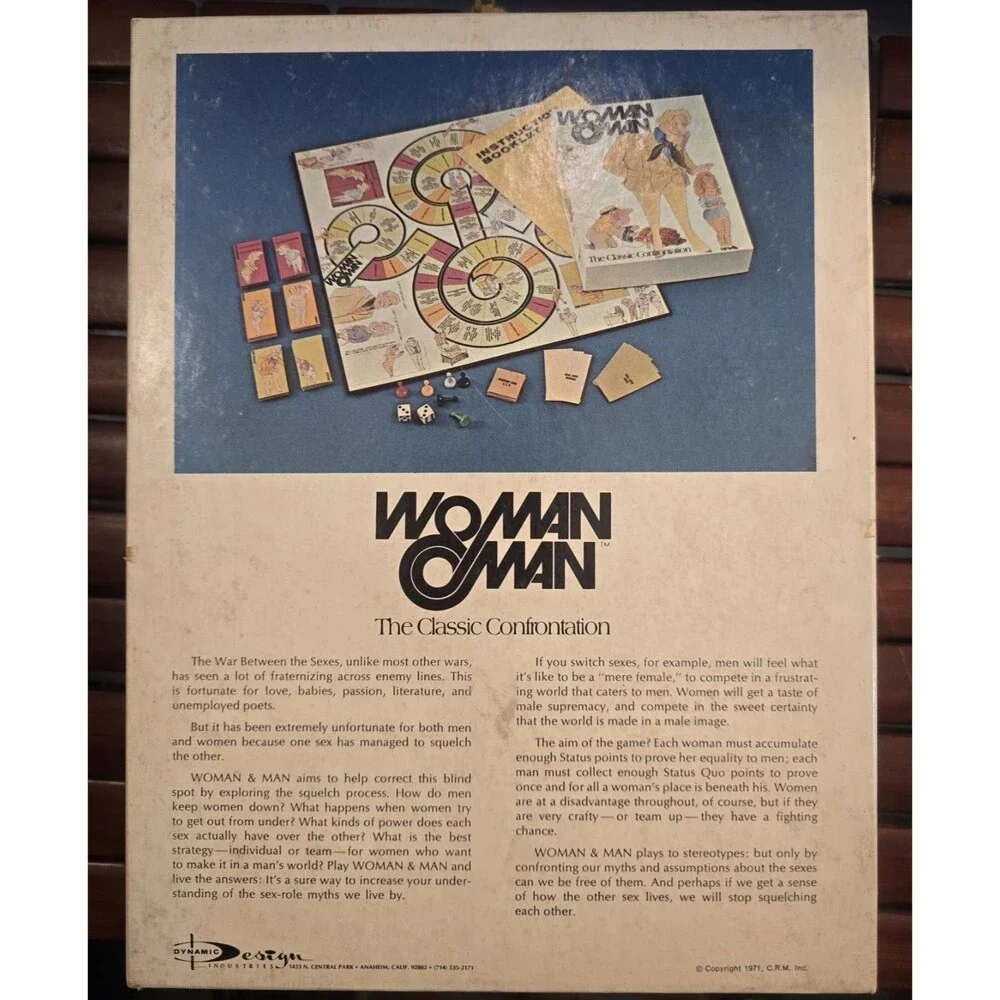 C.R.M. Inc woman man